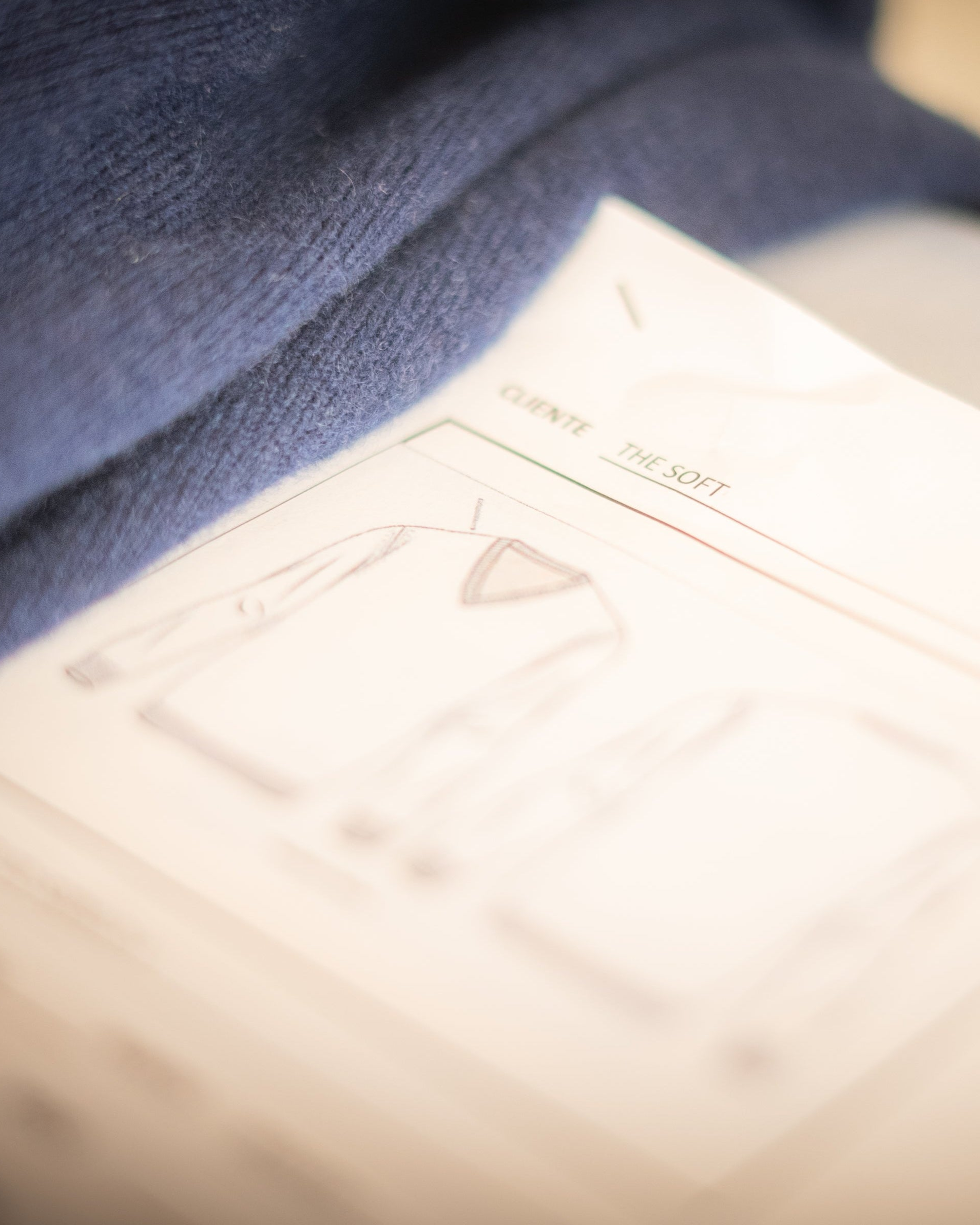 Navy and beige. The most wanted by you.