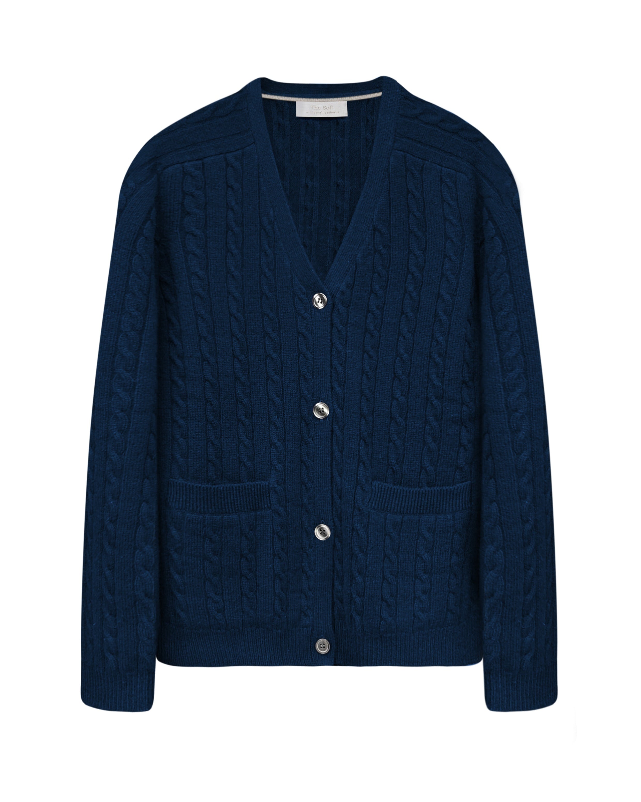 Cashmere Cable Knit Cardigan Unisex