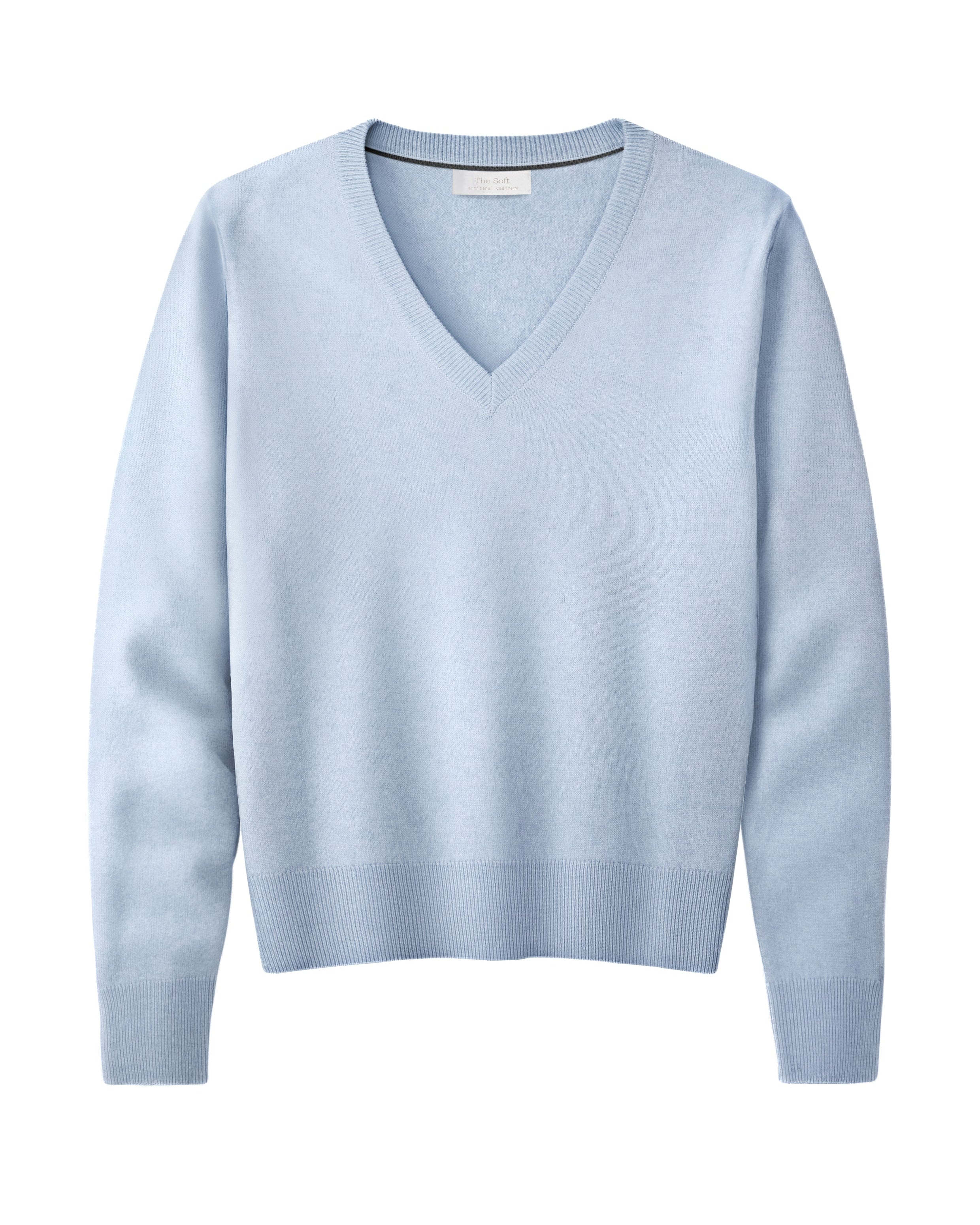 Cashmere V-Neck Jumper Women | The Soft