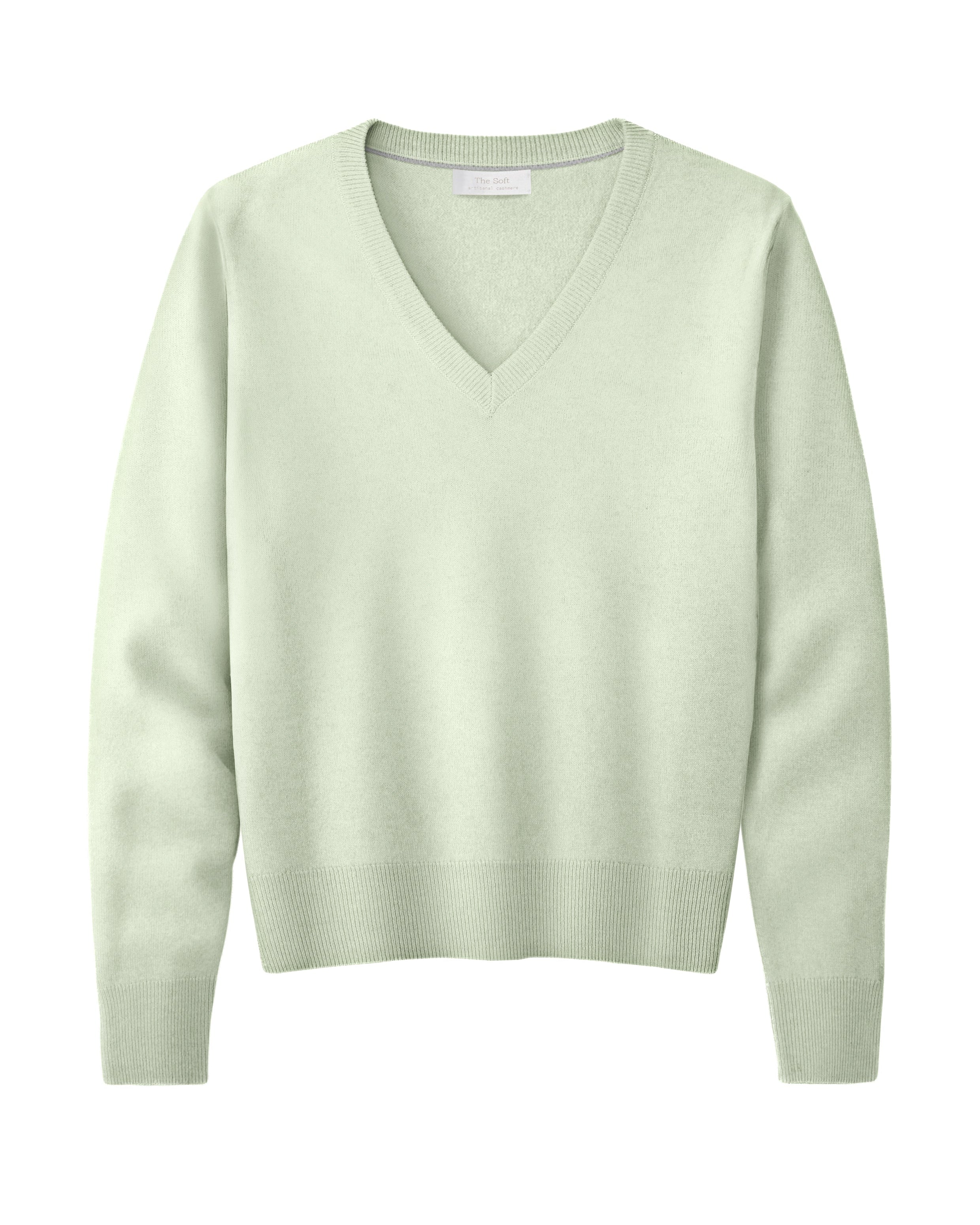 Cashmere V-Neck Jumper Women | The Soft
